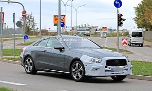 2020 Mercedes-Benz E-Class Coupe Facelift Spied for the First Time