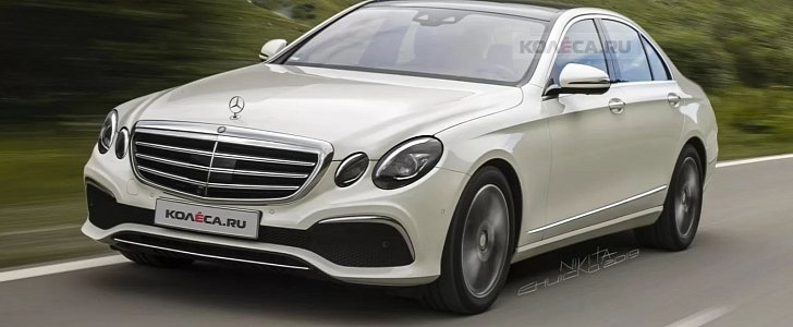 Mercedes-Benz E-Class Rendered With Round Lights, Brings Classy Back