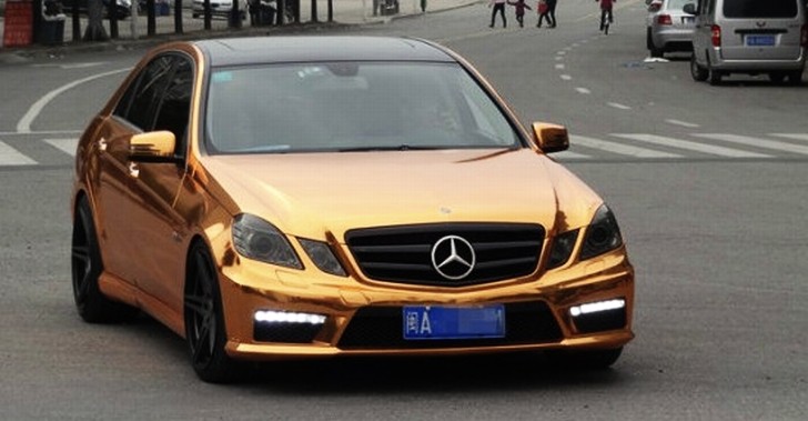 Gold Wrap Merc in China