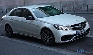 Mercedes Benz E63 AMG S-Model Spotted in Barcelona