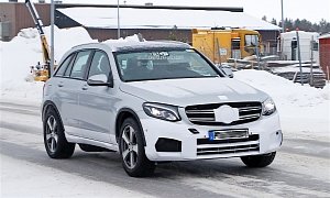 Mercedes-Benz' Electric SUV Spied Again, This Time Using GLC Body