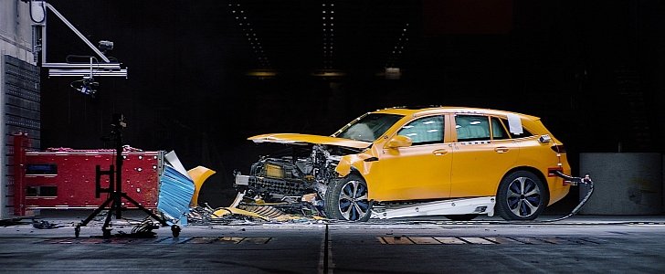 Mercedes-Benz EQC crash testing