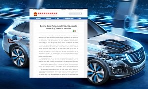 Mercedes-Benz EQC Gets 10,104 Units Recalled in China for Coolant Leakage