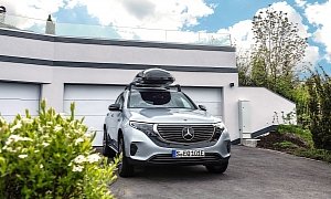 Mercedes-Benz EQC Gets Factory-Backed Accessories for Bikes, Skis and Snowboards