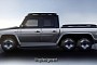 Mercedes-Benz EQG 6x6 Electric Pickup Wants to Make the Tesla Cybertruck Kiss the Ring