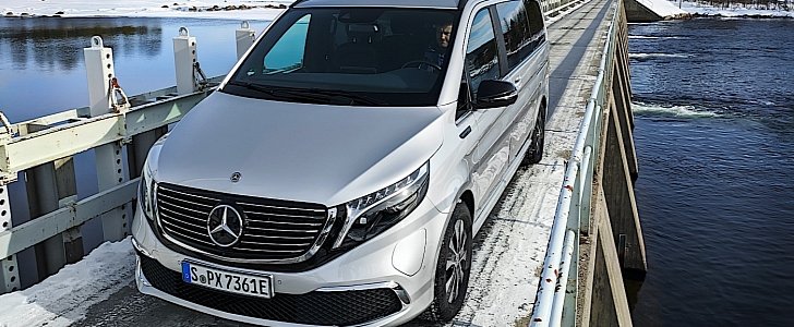 Mercedes-Benz EQV in Sweden