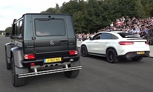 Mercedes-Benz G 500 4×4² Ain't No Dragster, Goes Racing Anyway