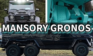 Mercedes-Benz G 63 AMG 6x6 Is Still Uber Cool, yet Not With a Mansory Touch