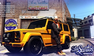 Mercedes-Benz G-Class Gets Featured in GTA V