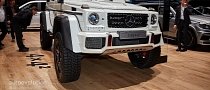 Mercedes-Benz G500 4x4² Looks Larger Than Life in Geneva