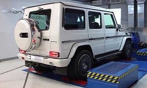 Mercedes-Benz G63 AMG Tuned to 728 HP Sounds Brutal on the Dyno