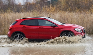 Mercedes-Benz GLA Off-Road Suspension Comes in The Summer