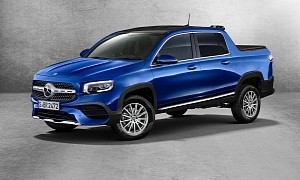 Mercedes-Benz GLB "Crossover Truck" Rendered, Thankfully It Won't Happen