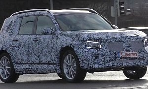 Mercedes-Benz GLB Spied Looking Massive and Ready for Production