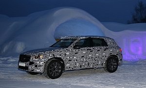 Mercedes-Benz GLC (X205) Spied Cold Weather Testing, Looks Ready for Production