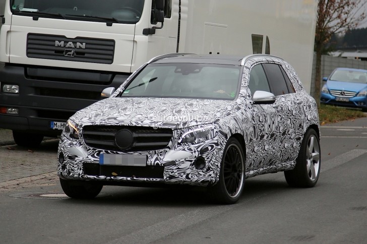 Mercedes-Benz GLC63 AMG spyshots
