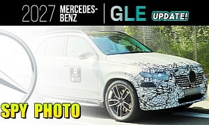Mercedes-Benz GLE Prepares for a Second Facelift, Looks More Substantial Than 2024 Update