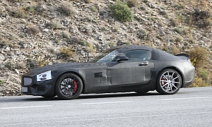 Mercedes-Benz GT (C190) Caught Testing in Southern Europe