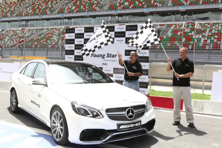 Vicky Chandok, President of FMSCI and Eberhard Kern, CEO of Mercedes-Benz India