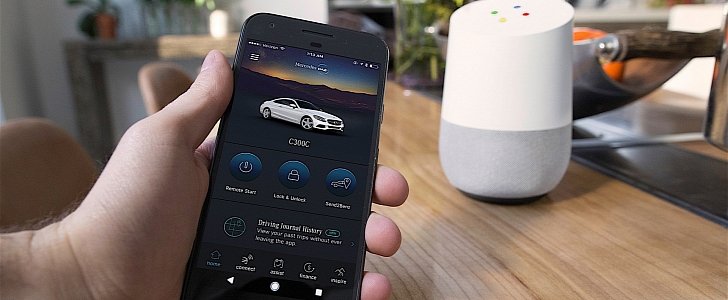 Mercedes-Benz adds Google Home & Amazon Alexa functionality