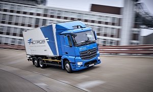 Mercedes-Benz Introduces the eActros, a 200 KM Heavy-Duty Electric Truck