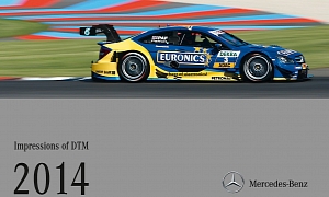 Mercedes-Benz Launches 2014 DTM and Formula 1 Calendars