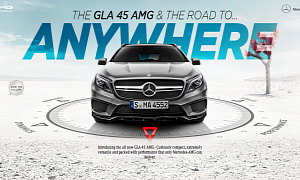 Mercedes-Benz Launches GLA 45 AMG Web Special