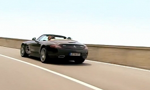 Mercedes-Benz Launches New SLS AMG Roadster Promo Video