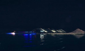 Mercedes-Benz EQC 4x4² Makes Nocturnal Wakeboarding Look Easy-Peasy