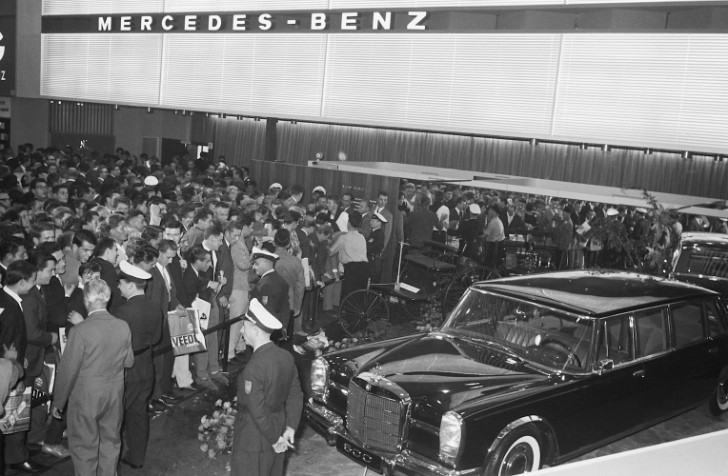 Mercedes-Benz 600 (W100) at the 1963 Frankfurt Auto Show