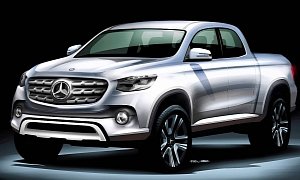 Mercedes-Benz Premium Pickup Truck Officially Confirmed: HiLux / Amarok Competitor
