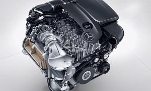 Mercedes-Benz Presents Its New, More Efficient Four-Cylinder Diesel Engine