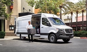 Mercedes-Benz Recalls 48,400 Sprinter Vans Over Rollaway Risk