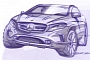Mercedes-Benz Releases Upcoming GLA Official Sketches