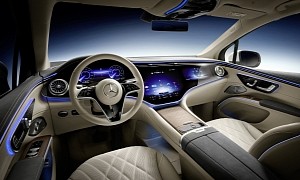 Mercedes-Benz Reveals EQS SUV Interior Ahead of Its April 19 World Premiere