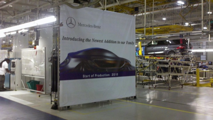 Photo snapped in the Mercedes-Benz Alabama Plant