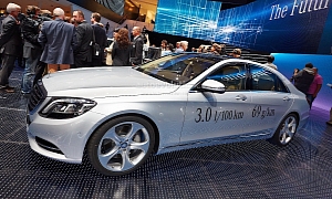 Mercedes-Benz S 500 Plug-in Hybrid Unveiled at Frankfurt <span>· Live Photos</span>
