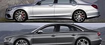 Mercedes-Benz S 63 AMG 4Matic vs Audi S8 Speedometer Battle