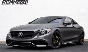 Mercedes-AMG S 63 Coupe Gets Tuning Package From RENNtech, Reaches 708 HP