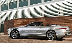 Mercedes-Benz S-Class Cabrio A217 Gets Rendered