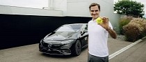 Mercedes-Benz Teams Up with Roger Federer to Electrify 2021's Laver Cup