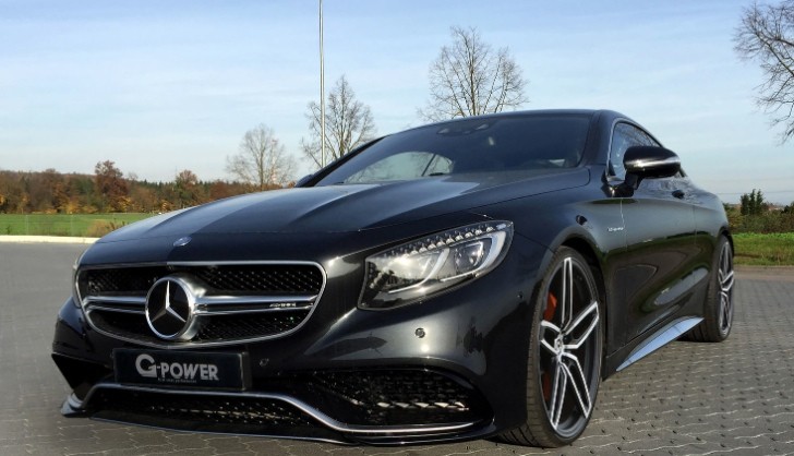 Mercedes-Benz S63 AMG Coupe by G-Power Makes 705 HP