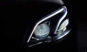 Mercedes-Benz Sheds Some Light on the New E-Class with a Headlamps Teaser