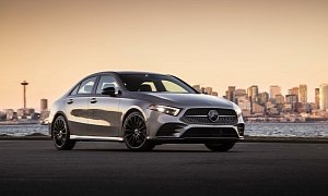 Mercedes-Benz Showcases 2019 A-Class Sedan For U.S. Market