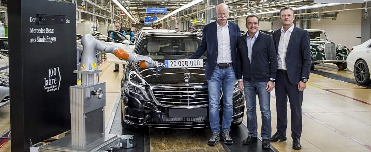 Mercedes-benz plant in Sindelfingen reaches milestone
