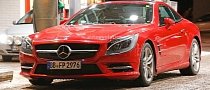 Mercedes-Benz SL Facelift Spied Wearing S-Class Coupe Headlights