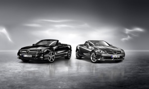 Mercedes Benz SL Night Edition, SLK Grand Edition Released