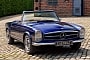 Mercedes-Benz SL W113 Needs Half a Million Dollars to Look This Great and Be Electric