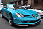 Mercedes-Benz SLR McLaren 722 Wrapped in Turquoise