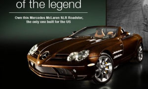 Mercedes Benz SLR Roadster to Be Auctioned for Charity